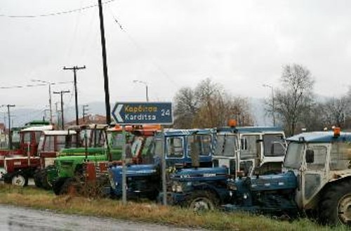 Οι νομάρχες της Θεσσαλίας δε συμπαραστάθηκαν στους αγώνες των αγροτών