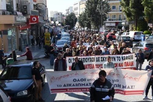 Από τις πικετοφορίες και τις εξορμήσεις στην Αττική για την απεργία