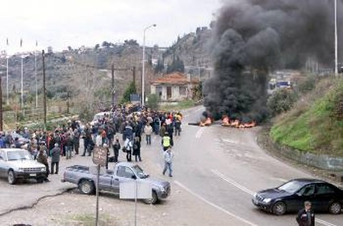 Από τη χτεσινή κινητοποίηση