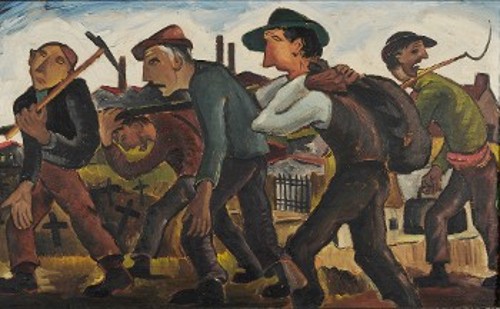 Γιώργος Σικελιώτης, Εργάτες- Επιστροφή, 1935-1940