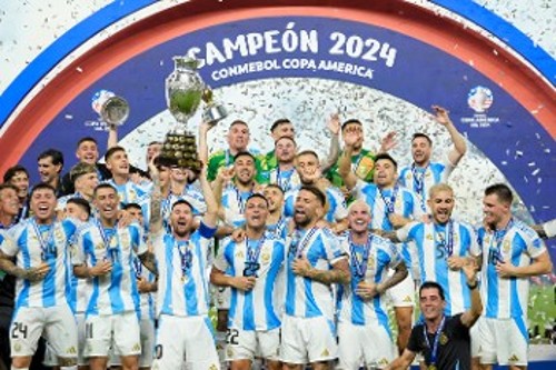 Για δεύτερη συνεχόμενη φορά κατέκτησε το Copa America η Αργεντινή