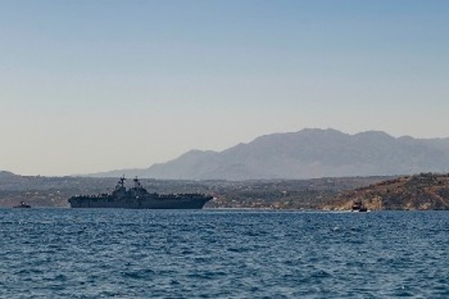 Το «USS WASP. στον Κόλπο της Σούδας