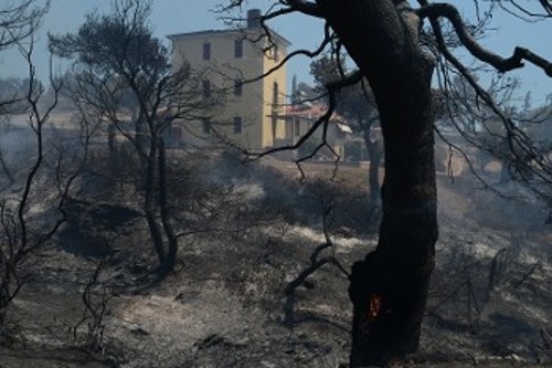 Και πάλι το μαύρο κυριαρχεί σε ένα πολύ μεγάλο τμήμα της Αττικής