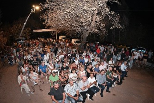 Αποψη από την πετυχημένη εκδήλωση