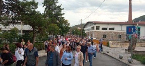 Από την πρόσφατη μαζική κινητοποίηση στη Νάουσα για την Υγεία