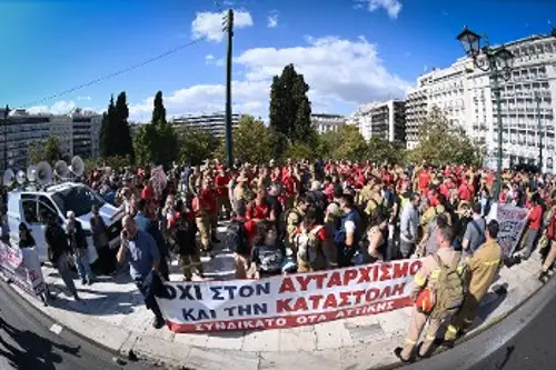 Από τη νέα διαμαρτυρία την Παρασκευή 1/11 στο Σύνταγμα