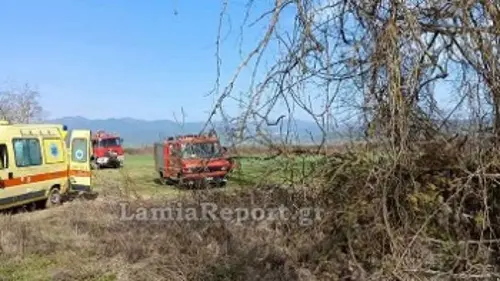 Από το σημείο του δυστυχήματος στη Μακρακώμη