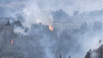 Από τη φωτιά σε δασική έκταση στον Αποκόρωνα χτες