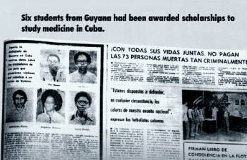 Δημοσιεύματα του κουβανικού Τύπου για την επίθεση της 6/10/1976