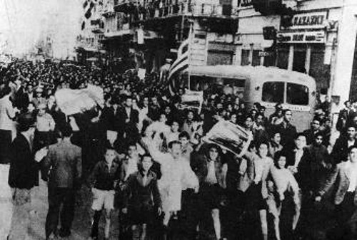 Το προσκλητήριο του ΚΚΕ έδωσε περιεχόμενο και προοπτική στον παλλαϊκό ξεσηκωμό τον Οκτώβρη του 1940