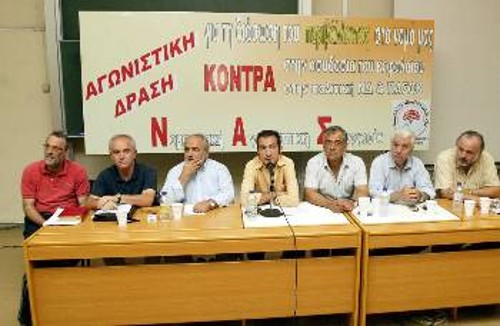 Αποψη από το προεδρείο της εκδήλωσης