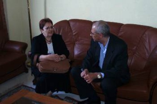 Από τη συνάντηση με τον Φ. Ραμίρες, υπεύθυνο του Τμήματος Διεθνών Σχέσεων της ΚΕ του ΚΚ Κούβας, μια από τις πολλές διμερείς συναντήσεις, που πραγματοποίησε η αντιπροσωπεία του ΚΚΕ