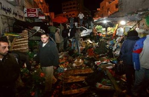 Μετά από ισραηλινή εισβολή, χτες το απόγευμα, σε κεντρική λαϊκή αγορά στη Ραμάλα