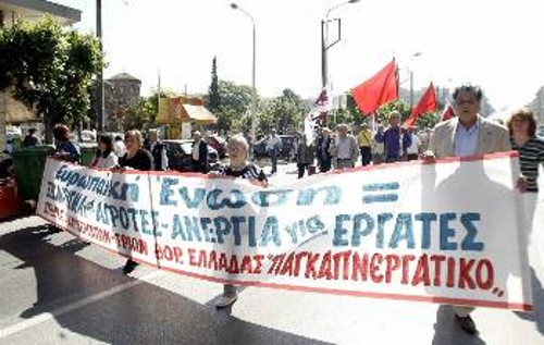 Ο πραγματικός ένοχος δεν κρύβεται. Η πολιτική ΕΕ - ΝΔ - ΠΑΣΟΚ πρέπει να πάρει απάντηση και στην κάλπη