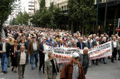 Από τις χτεσινές κινητοποιήσεις σε Αθήνα και Θεσσαλονίκη