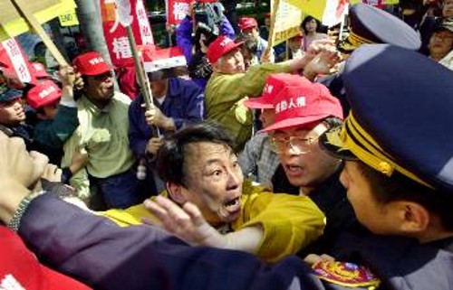 Από διαδηλώσεις που έγιναν στην Ταϊβάν