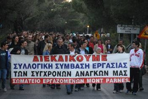 Για κλιμάκωση του αγώνα προετοιμάζονται οι εργαζόμενοι στο Καζίνο της Πάρνηθας