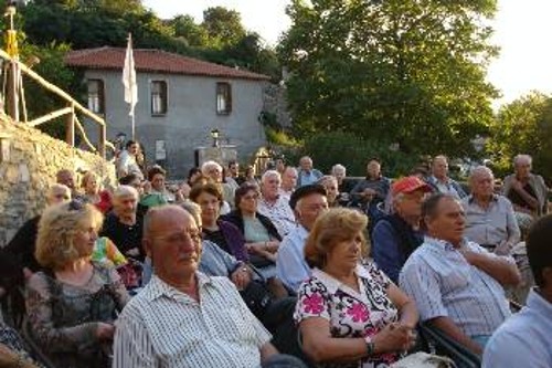 Στιγμιότυπο από την εκδήλωση στο Μουσείο Αμπελακίων