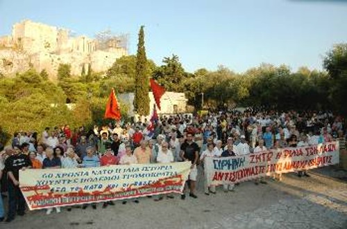 Για άλλη μια φορά οι αγωνιστές της ειρήνης πιστοί στο ραντέβού τους