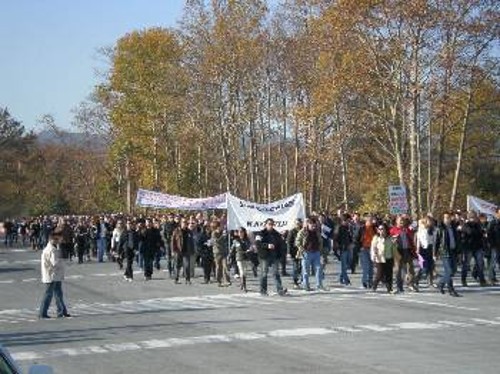 ...στον Πυργετό και αλλού, οι εργαζόμενοι έστειλαν δυναμικό μήνυμα