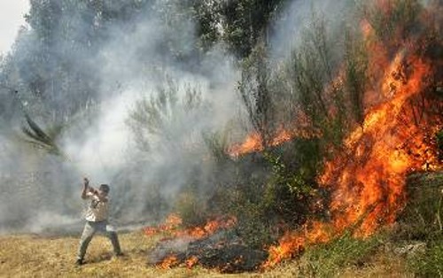 Η πύρινη λαίλαπα συνεχίζεται ακόμη στην Πορτογαλία