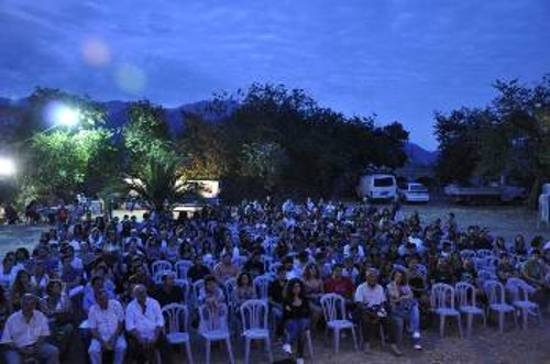 Από τη συζήτηση για τις επικείμενες εκλογές, που έγινε χτες στο Φεστιβάλ