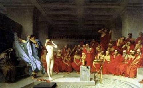 Η Φρύνη μπροστά στον Αρειο Πάγο, έργο του Jean Leon Gerome