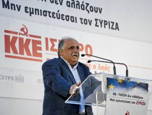 Ο Κώστας Παρασκευάς