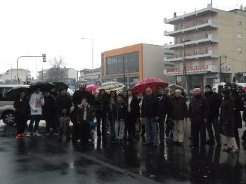 Στιγμιότυπο από την κινητοποίηση