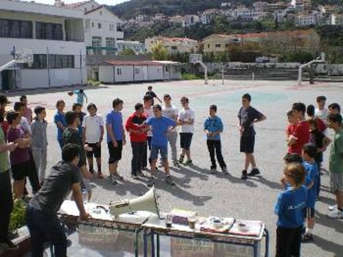 Στιγμιότυπο πριν τους αγώνες