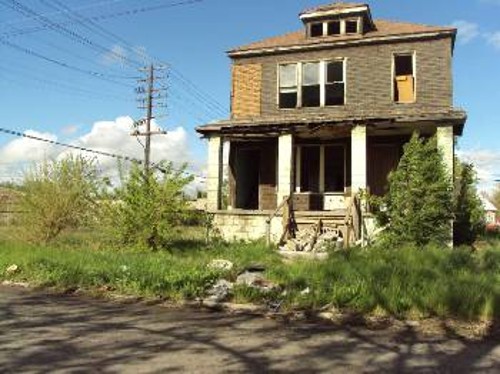 Εγκαταλειμμένο σπίτι στο Ντιτρόιτ