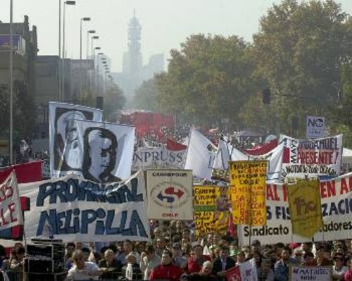 Από πρόσφατη εργατική κινητοποίηση