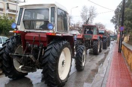 Από παλιότερη αγροτική κινητοποίηση στην Αργολίδα