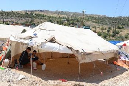 Τώρα που η ζέστη είναι ανυπόφορη οι συνθήκες διαβίωσης έχουν δυσκολέψει πολύ