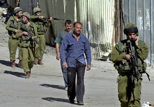 Συλλήψεις Παλαιστινίων