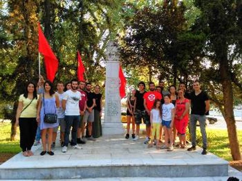 Στιγμιότυπο από την επίσκεψη