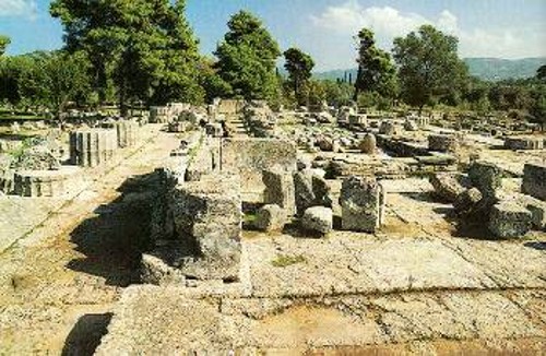 Ο ναός του Δία στην Αρχαία Ολυμπία