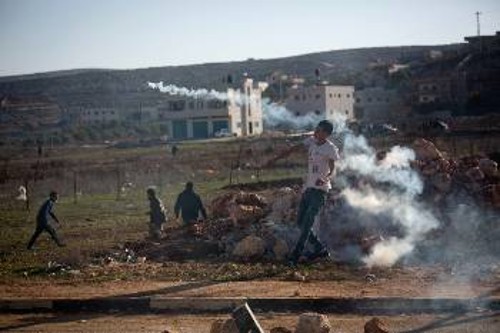 Η κλοπή της παλαιστινιακής γης στη Δυτική Οχθη προκαλεί αντιδράσεις