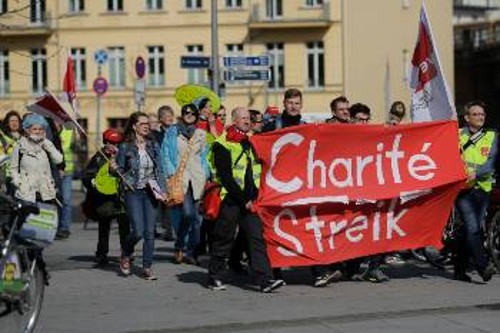 Από παλιότερη κινητοποίηση υγειονομικών στη Γερμανία