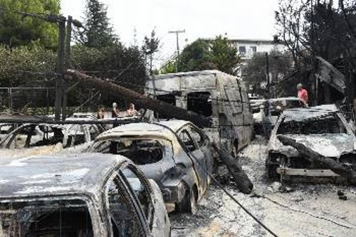 Λίγο μετά το προδιαγεγραμμένο έγκλημα στο Μάτι