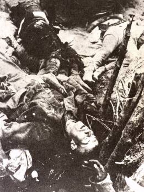 Νεκροί Βρετανοί στρατιώτες στο μέτωπο της Φλάνδρας