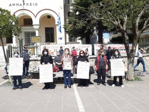 Από τη χτεσινή αγωνιστική παρέμβαση στα Γιάννενα