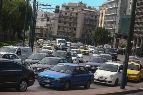 Το κέντρο της Αθήνας απροσπέλαστο