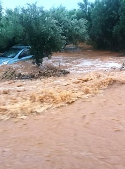 Απίστευτες εικόνες έζησαν χτες οι κάτοικοι της Κρήτης