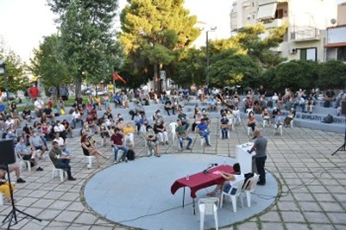 Από την εκδήλωση στο Περιστέρι