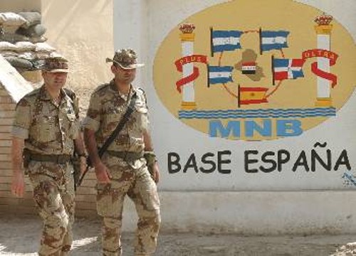Ισπανοί που μετέχουν στην κατοχή στο Ιράκ