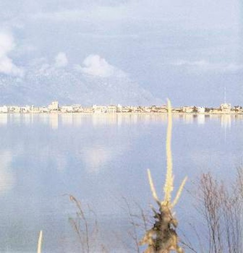 Πανόραμα του Μεσολογγίου απ' τα δυτικά