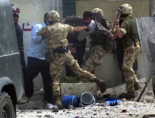 Συγκρούσεις Ιρακινών με κατοχικές βρετανικές δυνάμεις στη Βασόρα