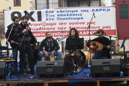 Συναυλία στα Ψαχνά τον περασμένο Φλεβάρη