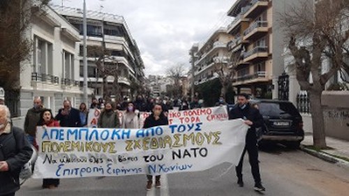 Από τη χτεσινή παράσταση διαμαρτυρίας